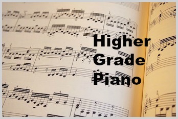Higher Grade Piano Lessons
